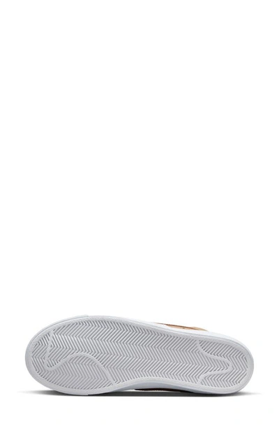 Nike Blazer Mid '77 Prm Sneaker In Vachetta Tan/ Tan/ White