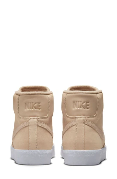 Shop Nike Blazer Mid '77 Prm Sneaker In Vachetta Tan/ Tan/ White