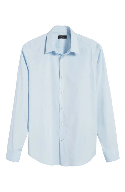 Shop Theory Sylvain Slim Fit Button-up Dress Shirt In Poles
