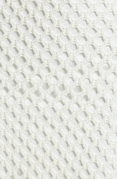 Open Edit Open Stitch Cotton Blend Midi Skirt In Ivory