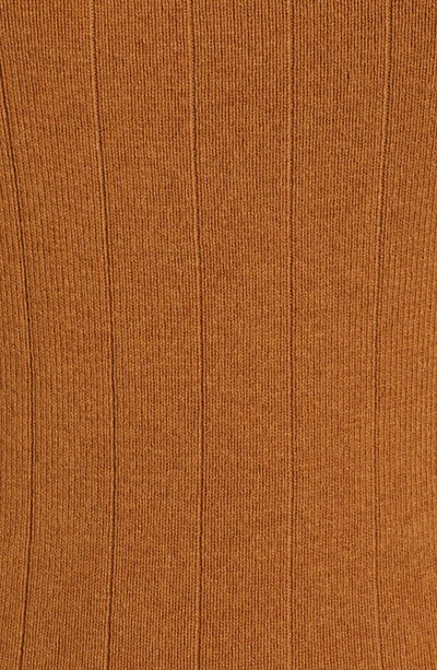 Treasure & Bond Variegated Rib Sweater In Tan Dale