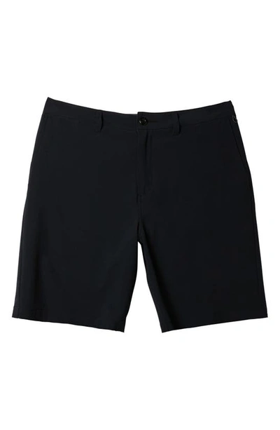 Shop Quiksilver Union Amph 20 Shorts In Black