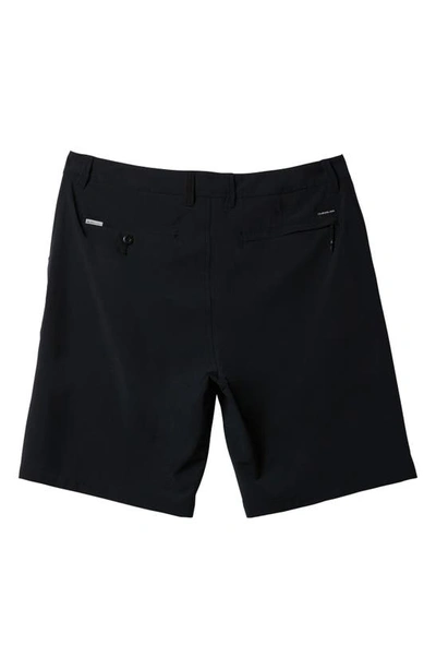 Shop Quiksilver Union Amph 20 Shorts In Black