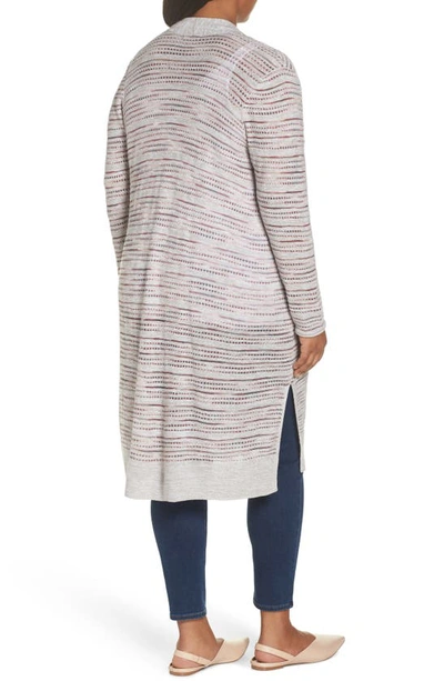 Nic + Zoe Eastland Long Cardigan In Multi