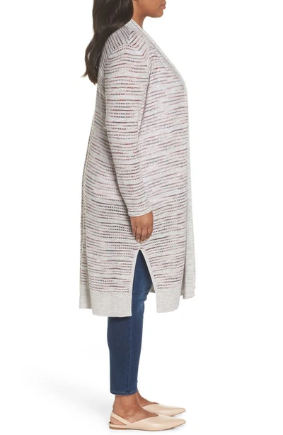 Nic + Zoe Eastland Long Cardigan In Multi