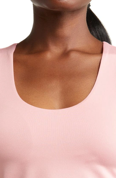 Zella Scoop Neck Support T-shirt In Pink Beauty