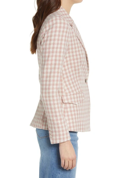 Blanknyc Check Blazer In Quick Thrills