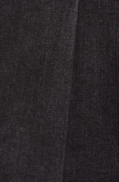 Bdg Urban Outfitters Stretch Denim Kilt Miniskirt In Black