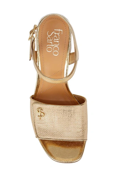 Franco Sarto Margot Slide Sandal In Gold