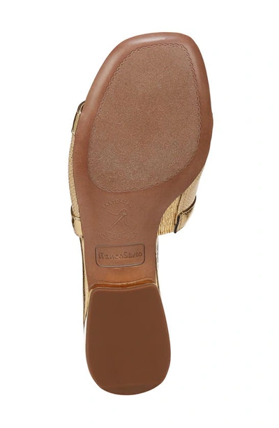 Franco Sarto Margot Slide Sandal In Gold
