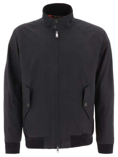 Shop Baracuta "g9" Bomber Jacket In Black