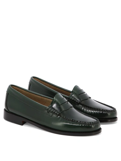 Shop Gh Bass G.h. Bass "weejuns Penny" Loafers In Green