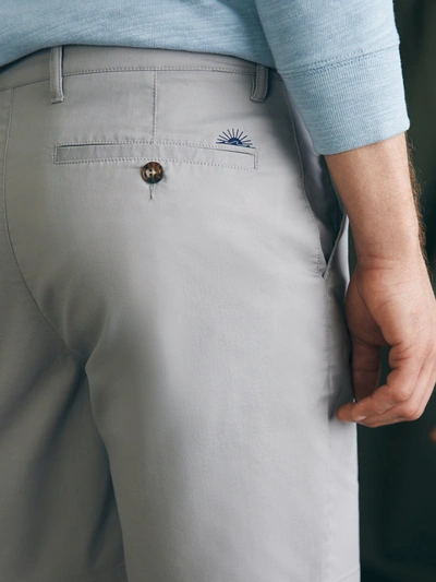 Faherty Regular Fit 9 Inch Shorts In Fossil