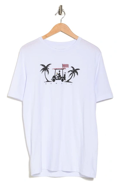Shop Travis Mathew Travismathew Pipeline Dreams Graphic T-shirt In White