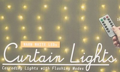 Shop Merkury Innovations 112-led Curtain Lights In Warm White