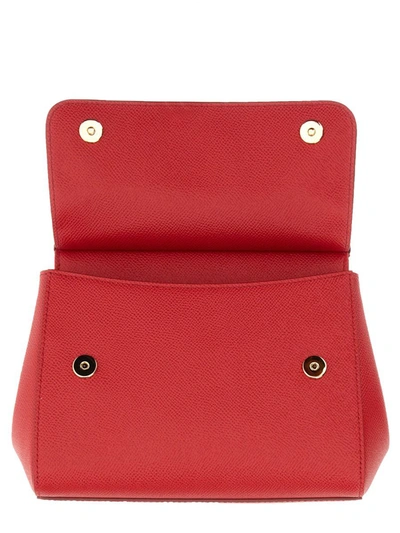Shop Dolce & Gabbana Bag "sicily" In Red