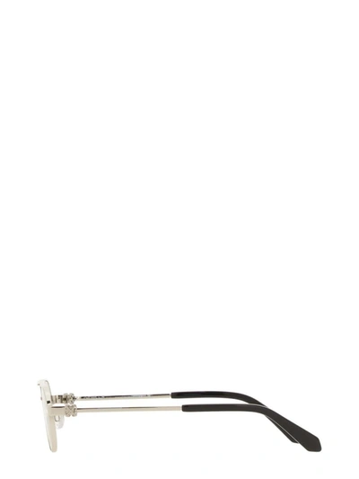Shop Off-white "vaiden" Sunglasses Unisex In Silver