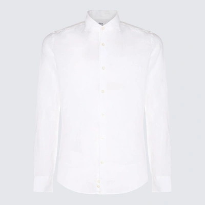 Shop Altea White Linen Shirt