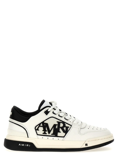 Shop Amiri Classic Low Sneakers In White/black