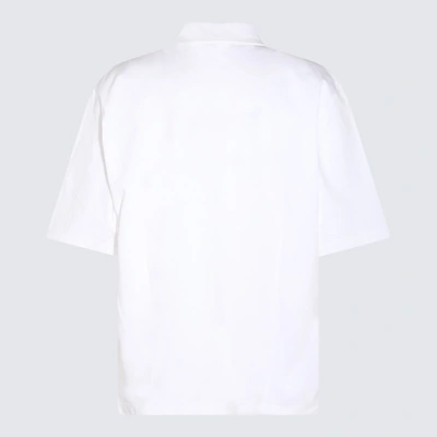 Shop Marni T-shirt E Polo Lily White