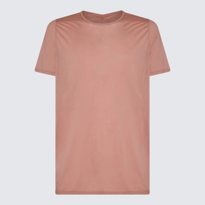 Shop Rick Owens Drkshdw Pink Cotton T-shirt