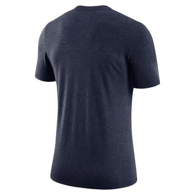 Shop Nike Navy Michigan Wolverines Retro Tri-blend T-shirt