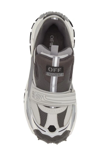 Shop Off-white Glove Slip-on Sneaker In Grey Light Grey