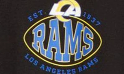 Shop Hugo Boss X Nfl Patlong Long Sleeve Piqué Polo In Los Angeles Rams Black