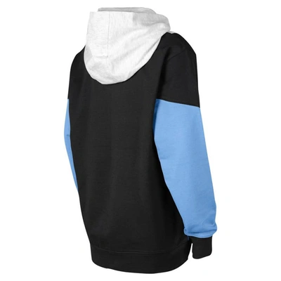 Shop Outerstuff Youth Ash/black Minnesota United Fc Champion League Fleece Pullover Hoodie