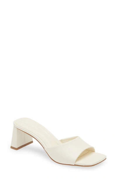 Shop Open Edit Jaydin Slide Sandal In Ivory Egret