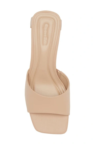 Open Edit Jaydin Slide Sandal In Beige