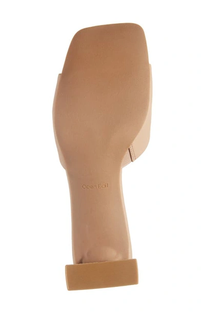 Open Edit Jaydin Slide Sandal In Beige