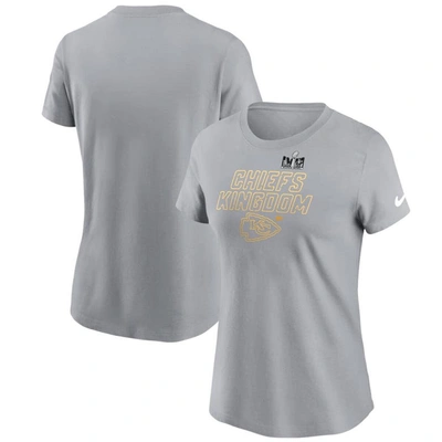 Shop Nike Gray Kansas City Chiefs Super Bowl Lviii Local Essential T-shirt