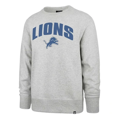 Shop 47 ' Gray Detroit Lions Headline Pullover Sweatshirt