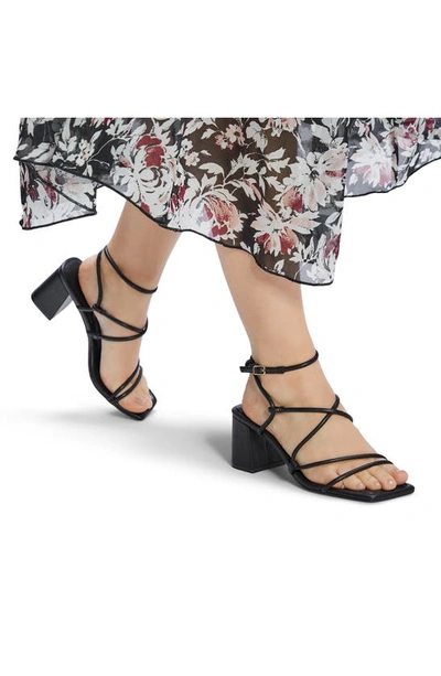 Shop Aldo Harmonni Ankle Strap Sandal In Black