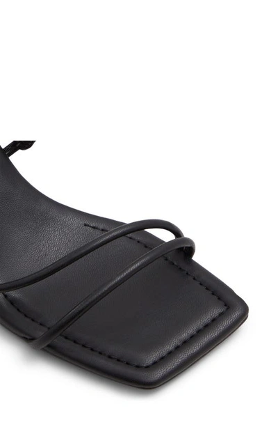 Aldo Harmonni Ankle Strap Sandal In Black