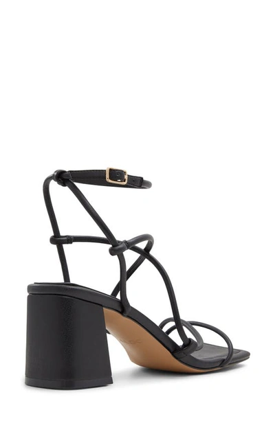 Shop Aldo Harmonni Ankle Strap Sandal In Black