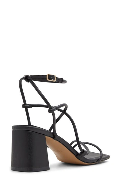 Aldo Harmonni Ankle Strap Sandal In Black