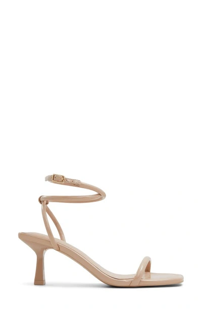 Shop Aldo Dime Ankle Strap Sandal In Bone