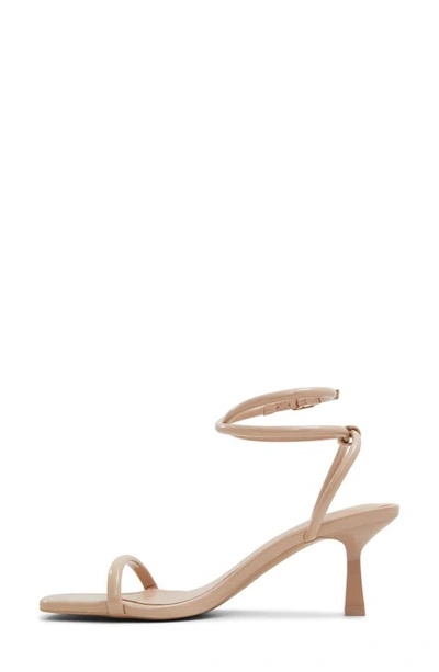 Shop Aldo Dime Ankle Strap Sandal In Bone