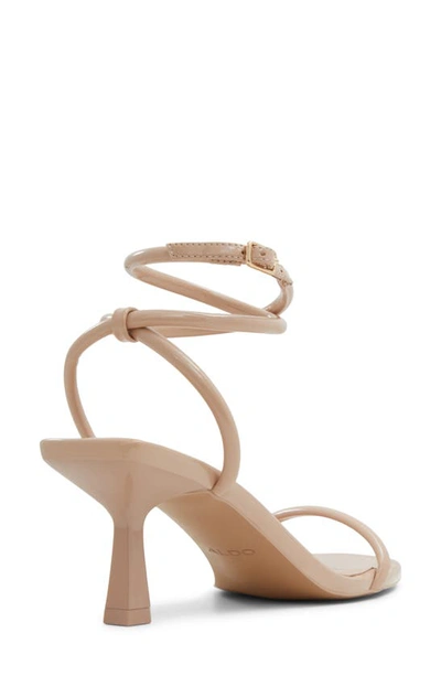 Shop Aldo Dime Ankle Strap Sandal In Bone