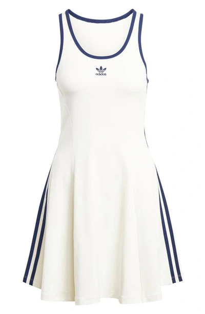 Shop Adidas Originals Originals Tank Dress In Off White