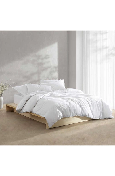 Shop Calvin Klein Washed Percale Duvet & Shams Set In White