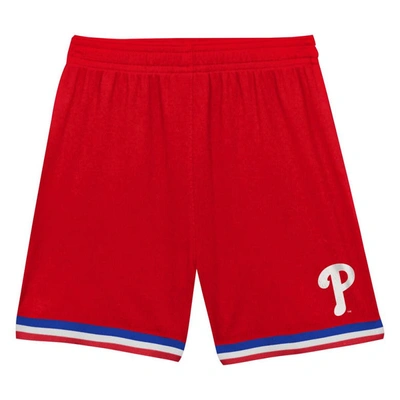 Shop Outerstuff Toddler Fanatics Branded Red Philadelphia Phillies Field Ball T-shirt & Shorts Set
