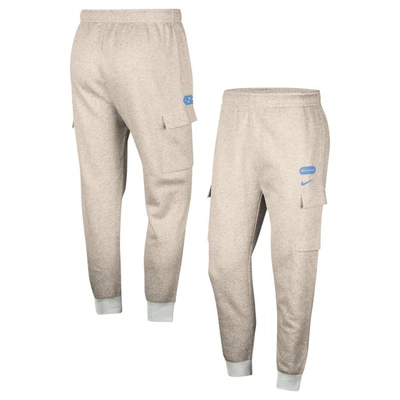 Shop Nike Oatmeal North Carolina Tar Heels Club Cargo Jogger Pants