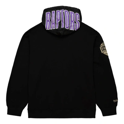 Shop Mitchell & Ness Black Toronto Raptors  Team Og 2.0 Vintage Logo Fleece Pullover Hoodie