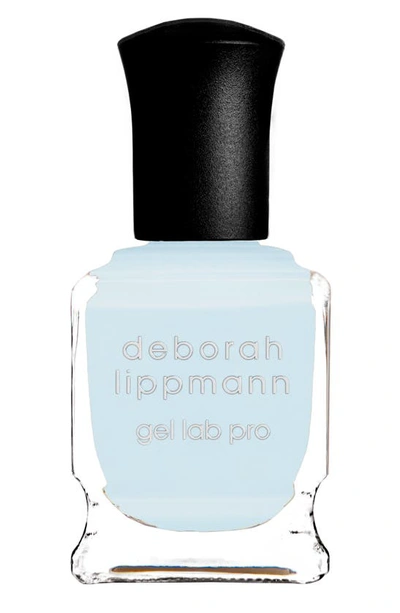 Shop Deborah Lippmann Gel Lab Pro Nail Color In Above The Clouds/ Shimmer