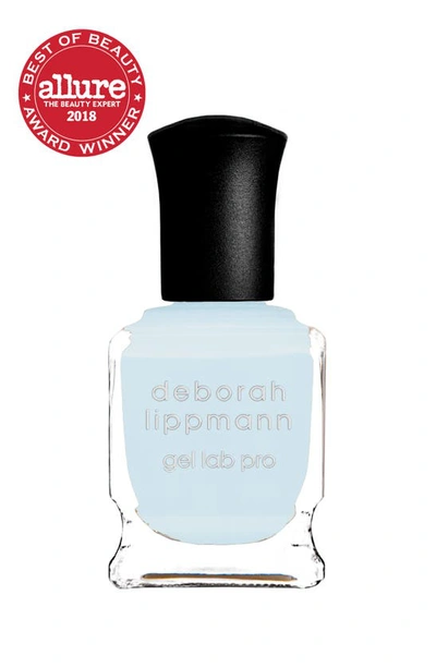 Shop Deborah Lippmann Gel Lab Pro Nail Color In Above The Clouds/ Shimmer