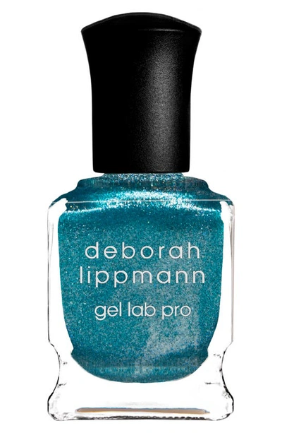 Shop Deborah Lippmann Gel Lab Pro Nail Color In Blue Blue Ocean/ Shimmer