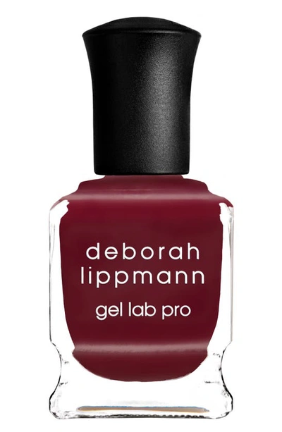 Shop Deborah Lippmann Gel Lab Pro Nail Color In Spill The Wine/ Crème